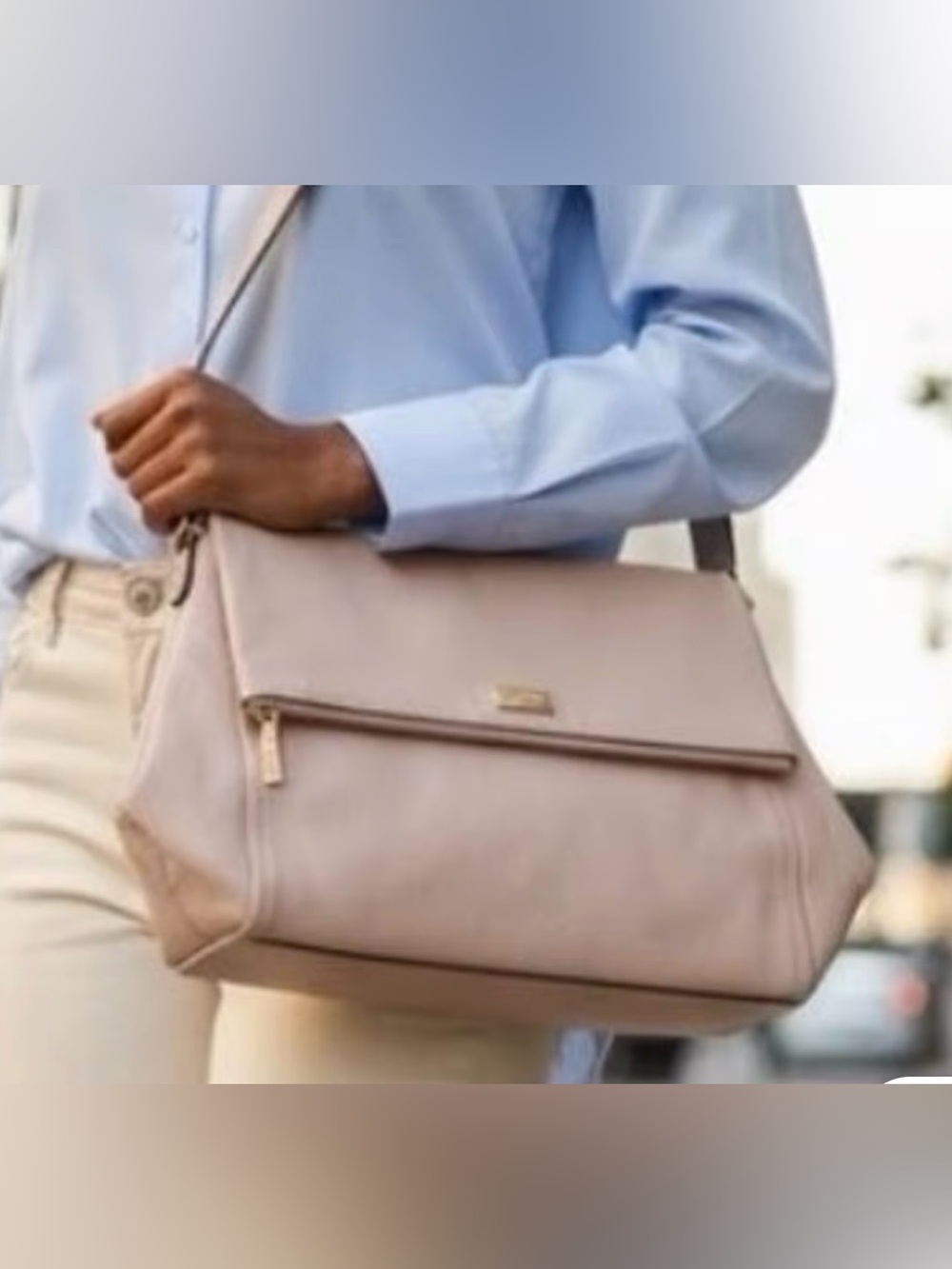 Kate Spade Pink Purse Tote Crossbody Highland Place Maria Medium